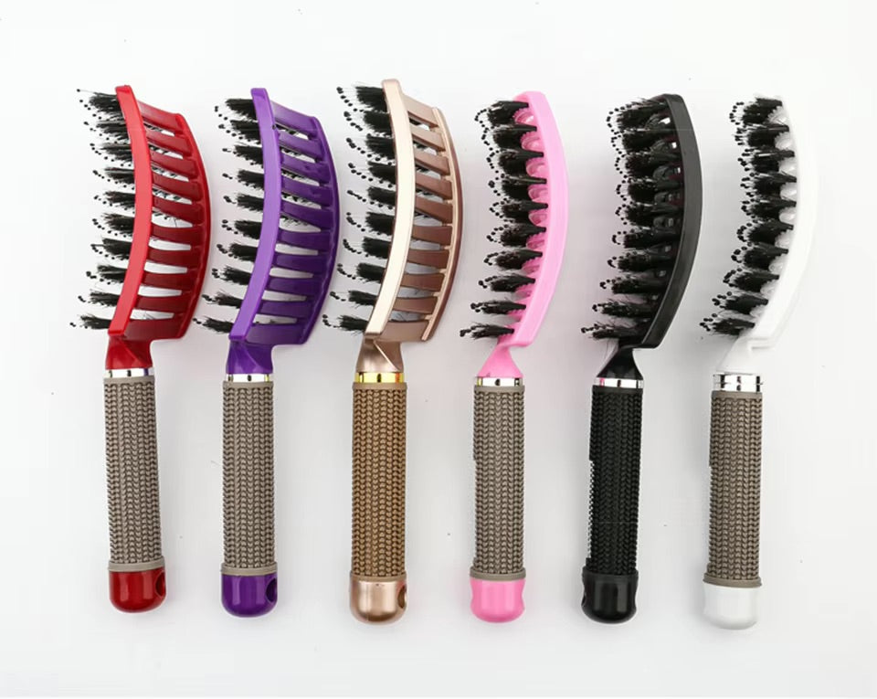 Brosse à cheveux sensorielle anti-nœuds