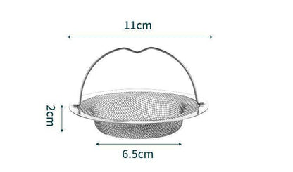 Crépine métallique de filtrage pratique